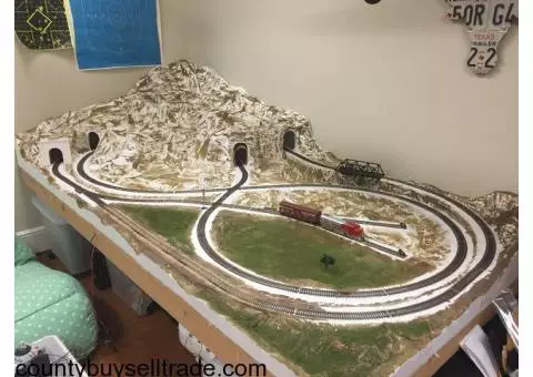 Model Train Layout and Lot